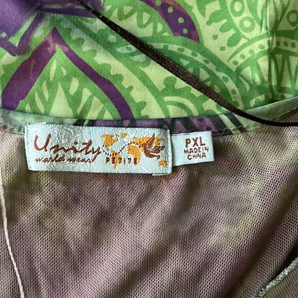 Unity World Wear  V-neck Dress - Picture 6 of 9